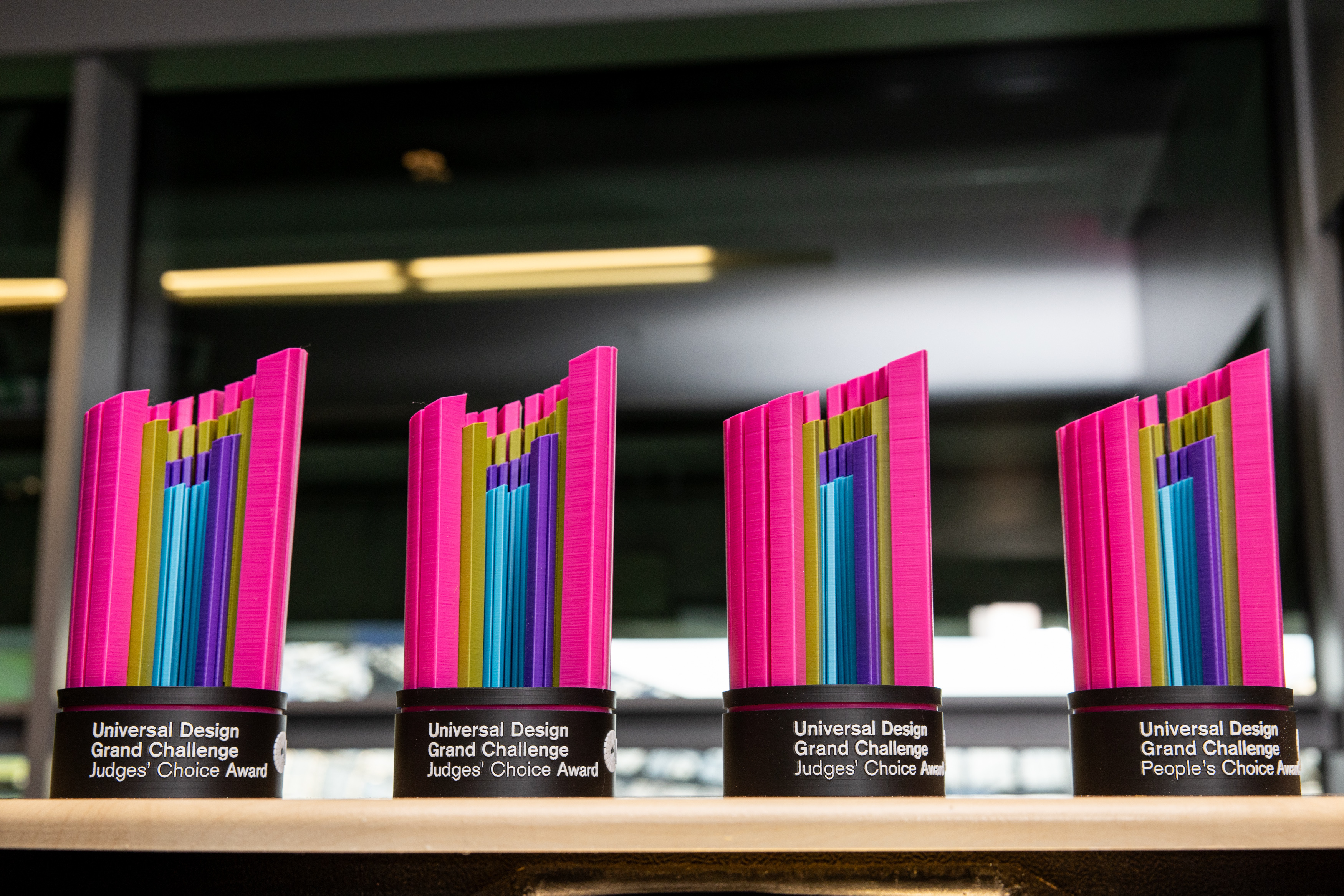 Four UDGC trophies, 3 Judges Choice and 1 People's Choice