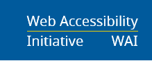 Web Accessibility Initiative Logo