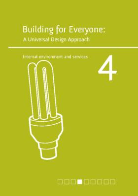 Building for Everyone Booklet 4 - Internal Environments and Services - downloadable PDF