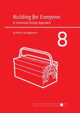 Building for Everyone Booklet 8 - Building Management - downloadable PDF