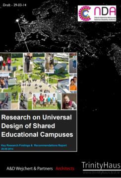 Research on Universal Design of Shared Educational Campuses Front Cover Full Report