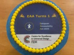 EAA turns one cake thumbnail