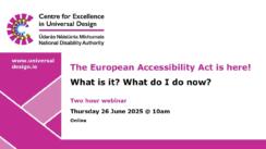 The European Accessibility Act is Here webinar